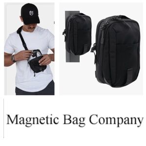 NEW!  Magnetic Bag Company Unisex Crossbody Bag Sling Chest Bag
